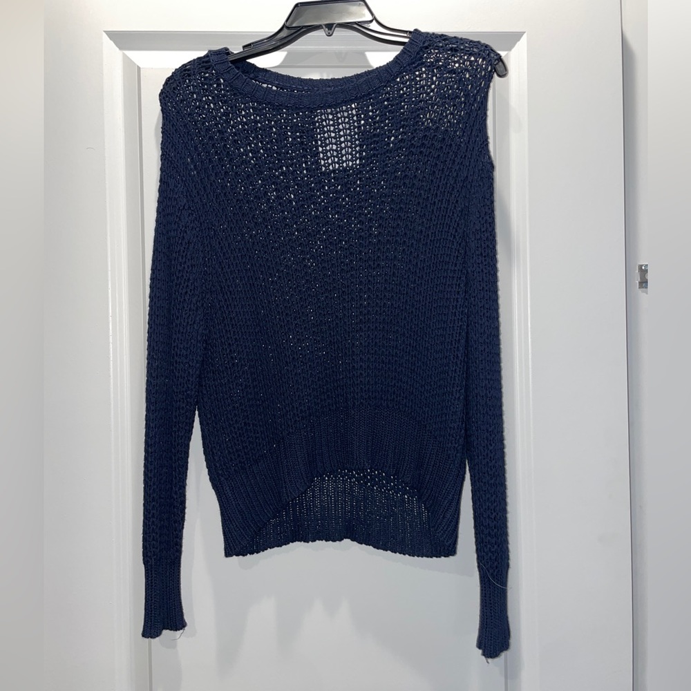 Navy Knit Sweater